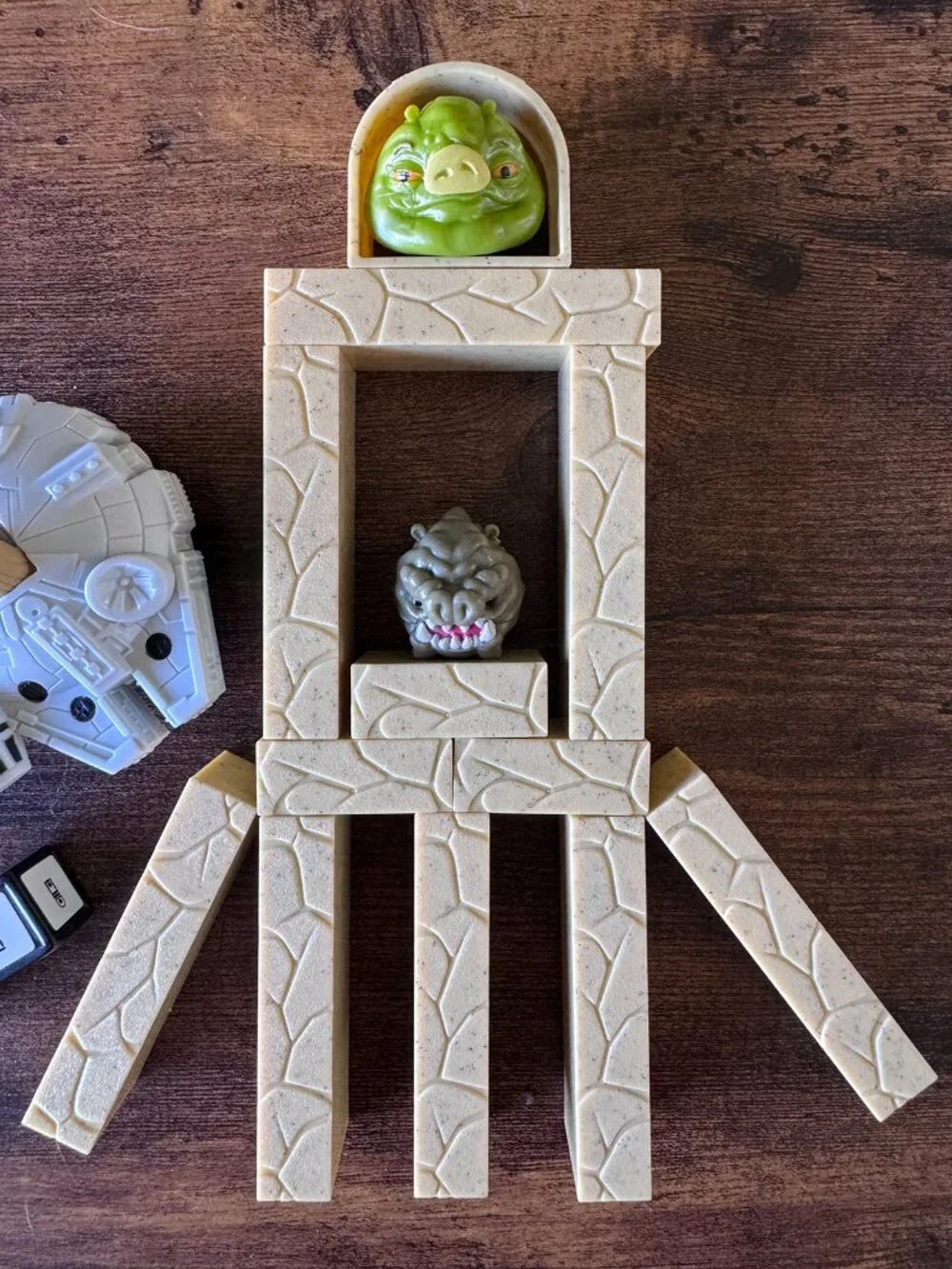 ANGRY BIRDS STAR WARS JENGA TATOOINE BATTLE GAME